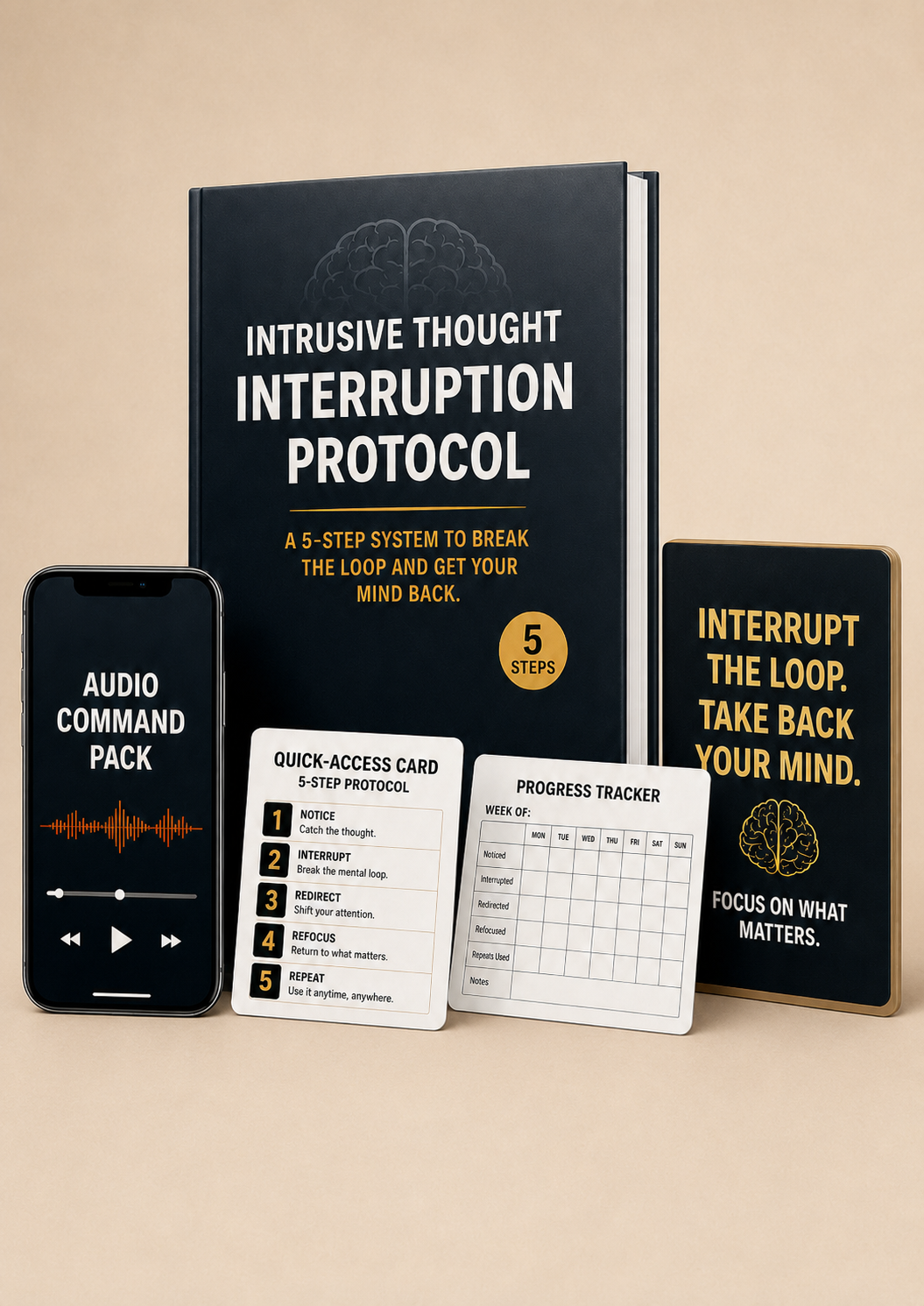 Intrusive Thoughts Interruption Complete Bundle